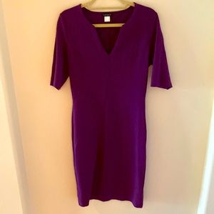 Purple Venus dress with 3/4 sleeves  size 10